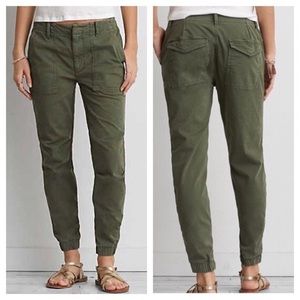 Olive Green Cargo Pants American Eagle